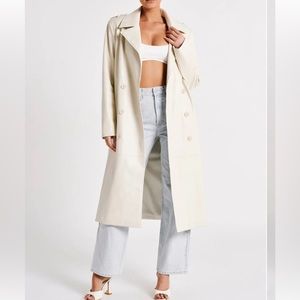 BNWT Meshki Trench Jacket